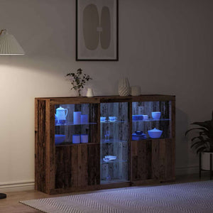 Credenza-Buffet-Armadio da cucina Legno vecchio 162 x 37 x 100 cm Legno multistrato 575580