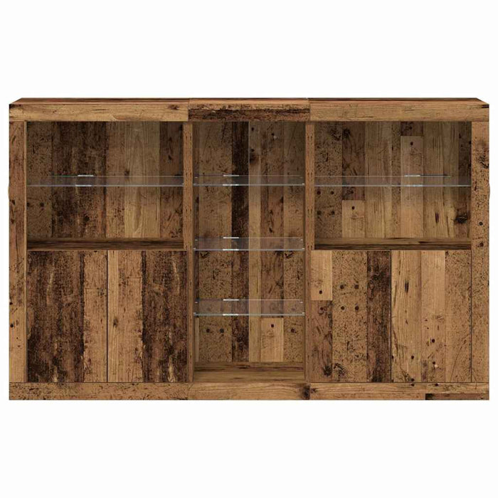 Credenza-Buffet-Armadio da cucina Legno vecchio 162 x 37 x 100 cm Legno multistrato 575580