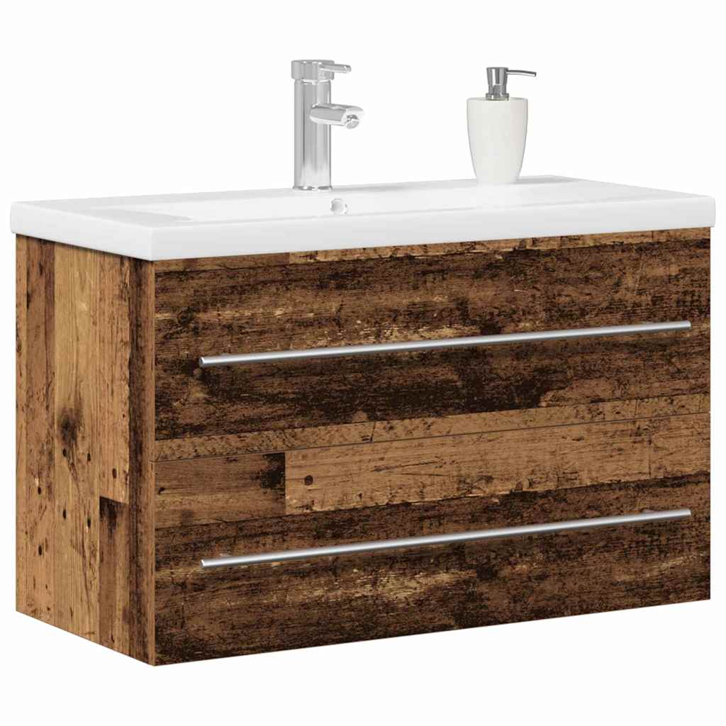 Armadio per Lavabo da Bagno Legno vecchio 80 x 38.5 x 48 cm 3333132