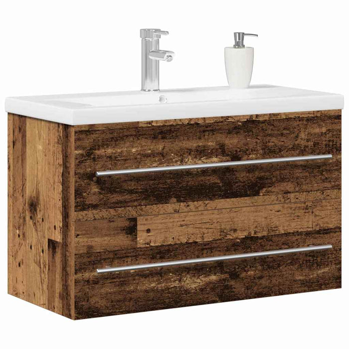 Armadio per Lavabo da Bagno Legno vecchio 80 x 38.5 x 48 cm 3333132