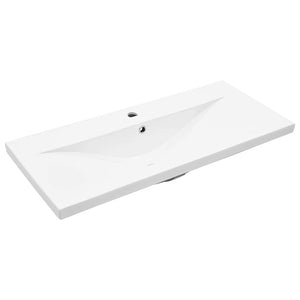 Mobile lavabo Rovere nero 90 x 39 x 62 cm Legno multistrato 3333146