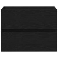 Mobile lavabo Rovere nero 60 x 39 x 62 cm Legno multistrato 3333148