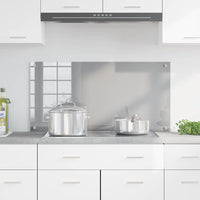 Rivestimento da Cucina-Paraschizzi per Cucina Grigio chiaro 100 x 50 x 0,6 cm