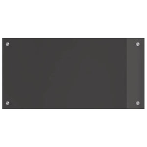 Rivestimento da Cucina Grigio scuro 80 x 40 x 0,6 cm 42001241