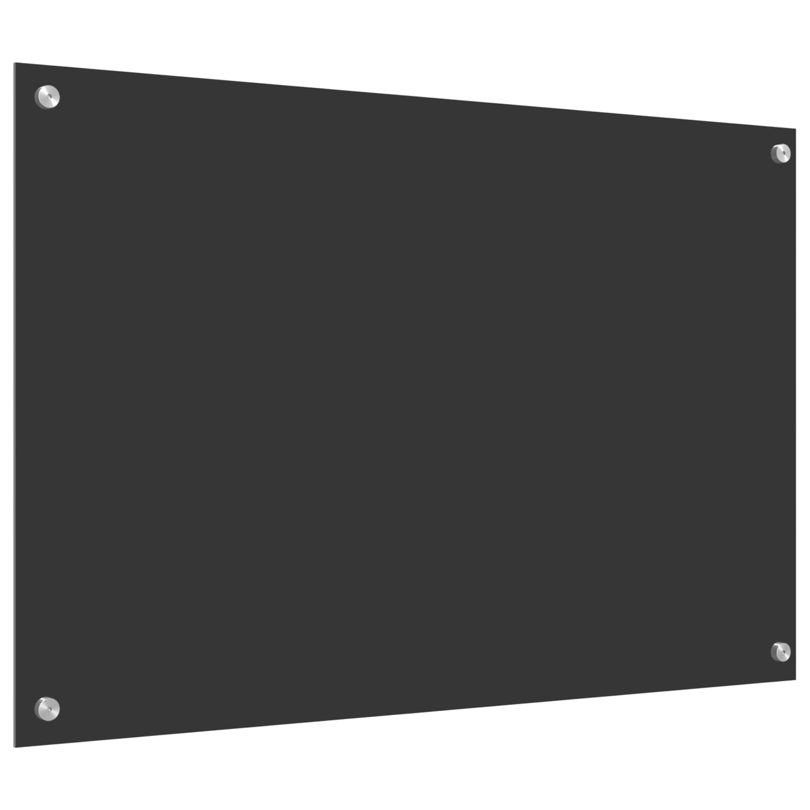 Rivestimento da Cucina Grigio scuro 90 x 60 x 0,6 cm 42001246