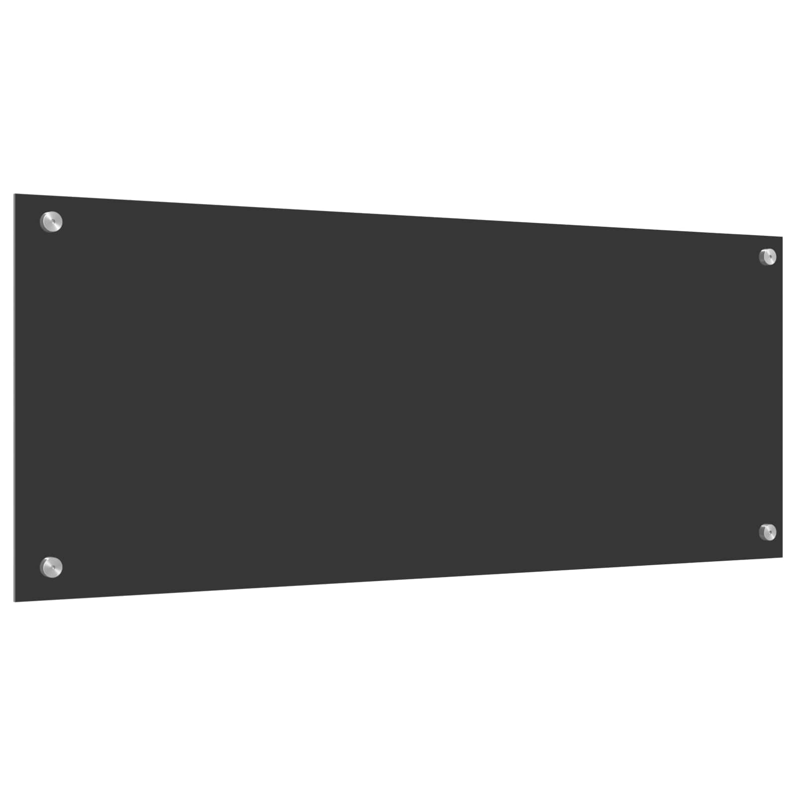 Rivestimento da Cucina Grigio scuro 100 x 40 x 0,6 cm 42001247