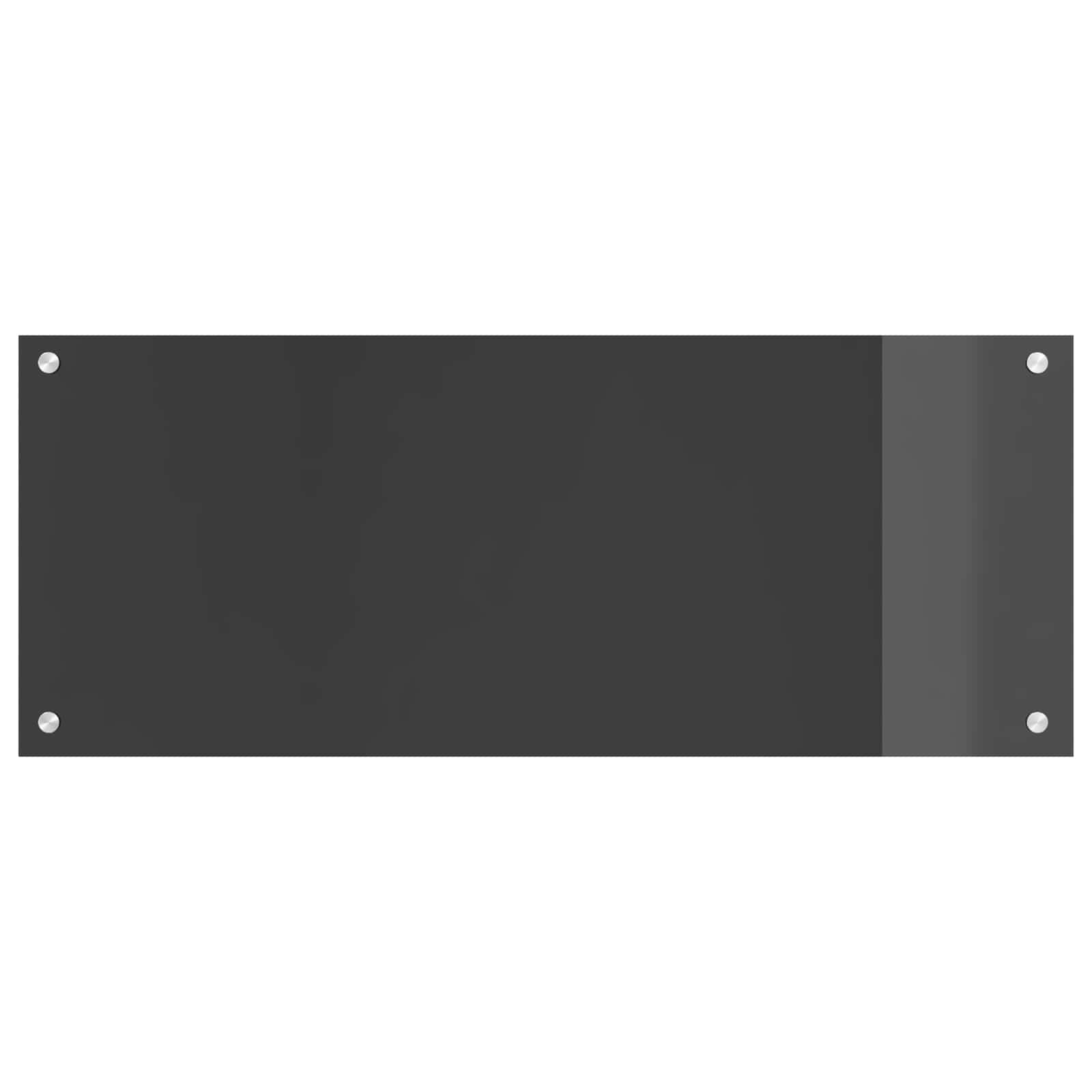 Rivestimento da Cucina Grigio scuro 100 x 40 x 0,6 cm 42001247