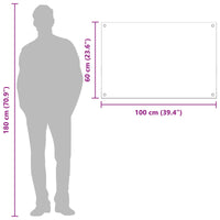 Rivestimento da Cucina Grigio scuro 100 x 60 x 0,6 cm 42001249