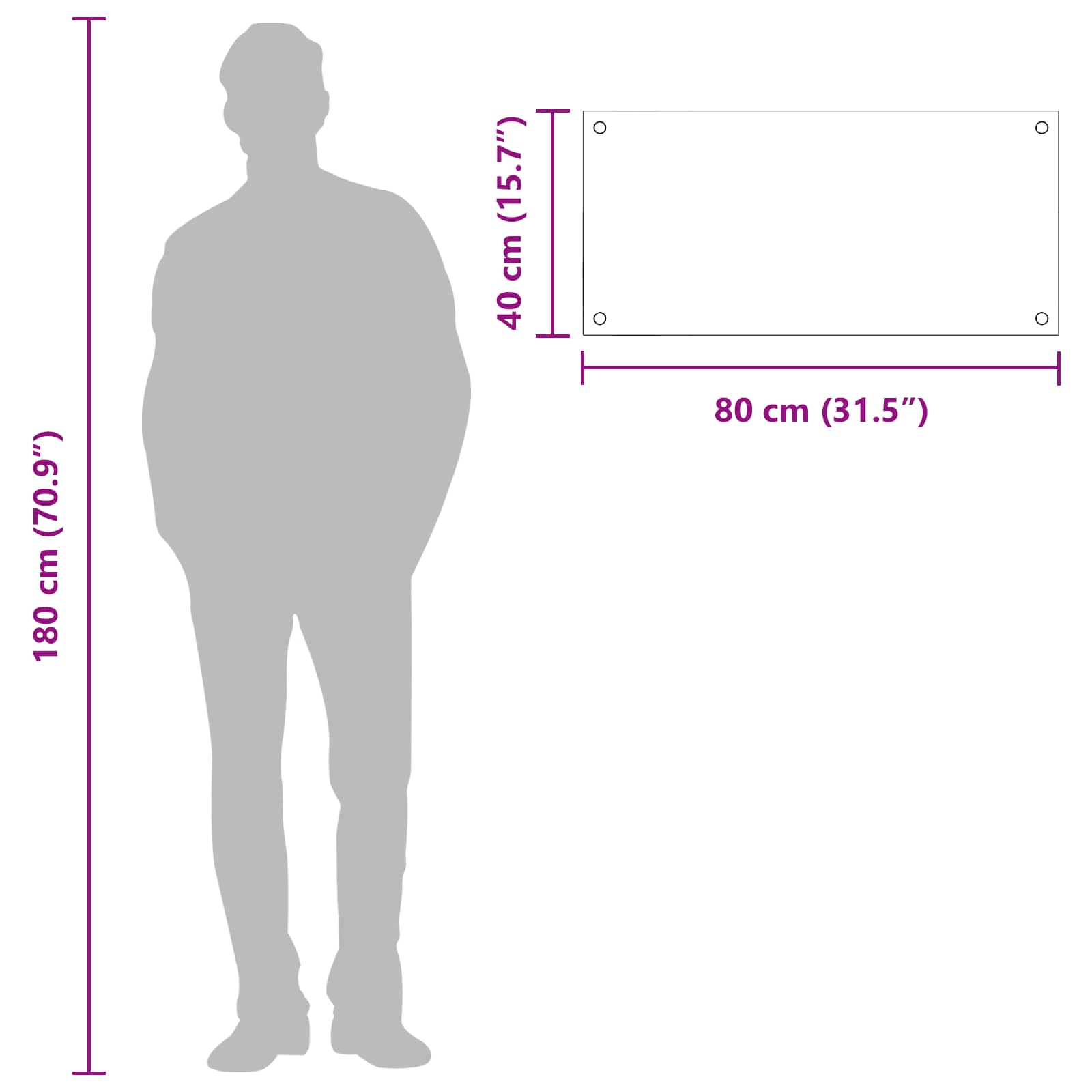 Rivestimento da Cucina-Paraschizzi per Cucina Giallo 80 x 40 x 0,6 cm vetro temperato