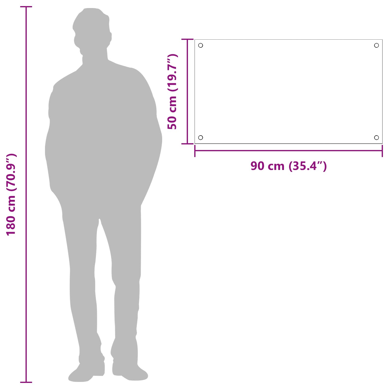 Rivestimento da Cucina Giallo 90 x 50 x 0,6 cm vetro temperato 42001257