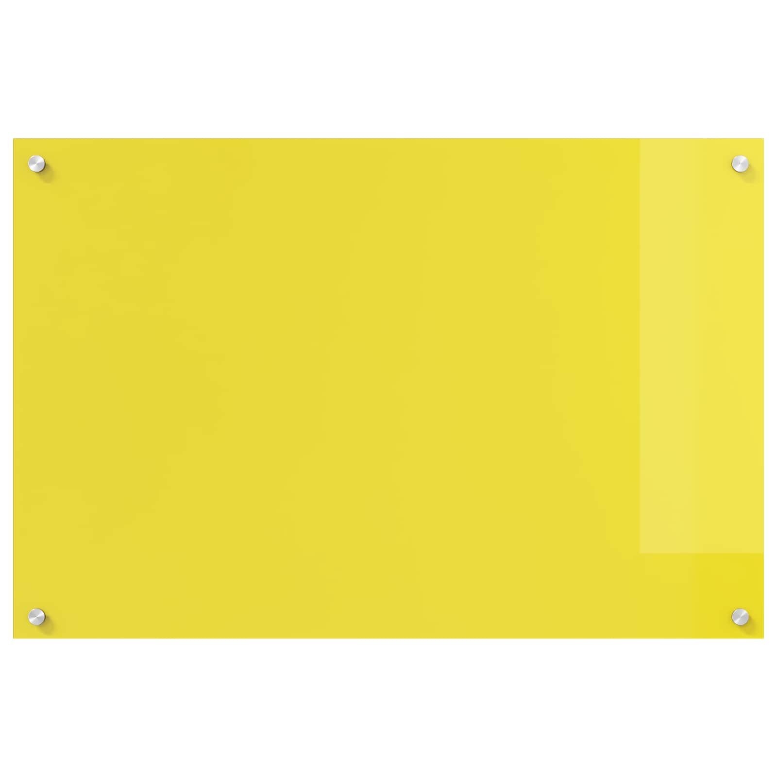 Rivestimento da Cucina-Paraschizzi per Cucina Giallo 90 x 60 x 0,6 cm vetro temperato
