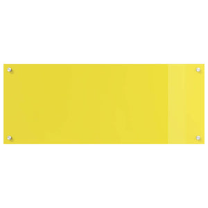 Rivestimento da Cucina-Paraschizzi per Cucina Giallo 100 x 40 x 0,6 cm vetro temperato