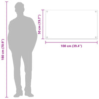 Rivestimento da Cucina Giallo 100 x 50 x 0,6 cm vetro temperato 42001260