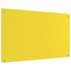 Rivestimento da Cucina Giallo 100 x 60 x 0,6 cm vetro temperato 42001261
