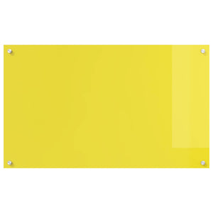 Rivestimento da Cucina Giallo 100 x 60 x 0,6 cm vetro temperato 42001261