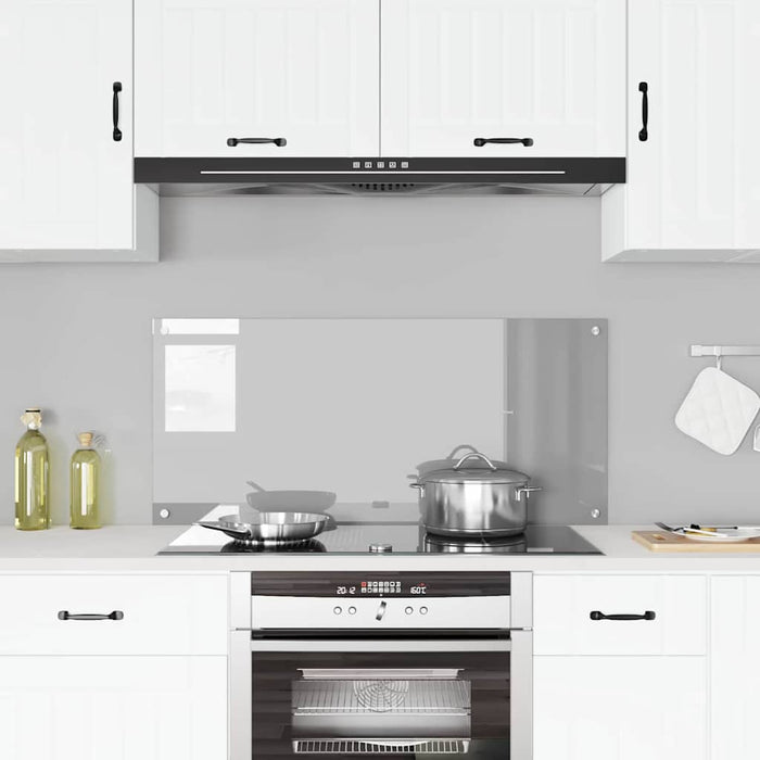 Rivestimento da Cucina-Paraschizzi per Cucina Grigio chiaro 110 x 50 x 0,6 cm