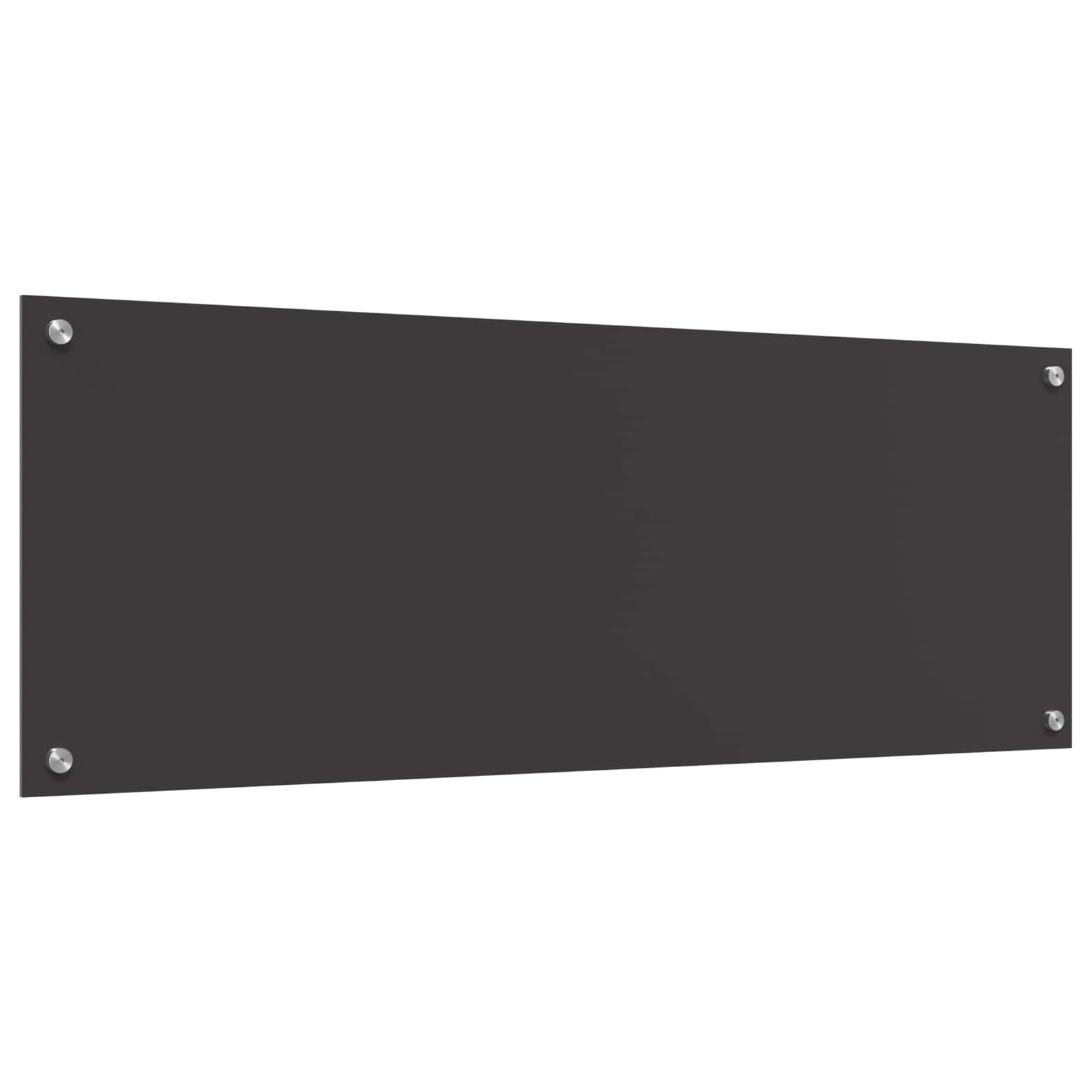 Rivestimento da Cucina Grigio scuro 110 x 40 x 0,6 cm 42001310