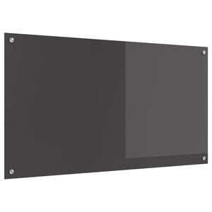 Rivestimento da Cucina-Paraschizzi per Cucina Grigio scuro 110 x 60 x 0,6 cm