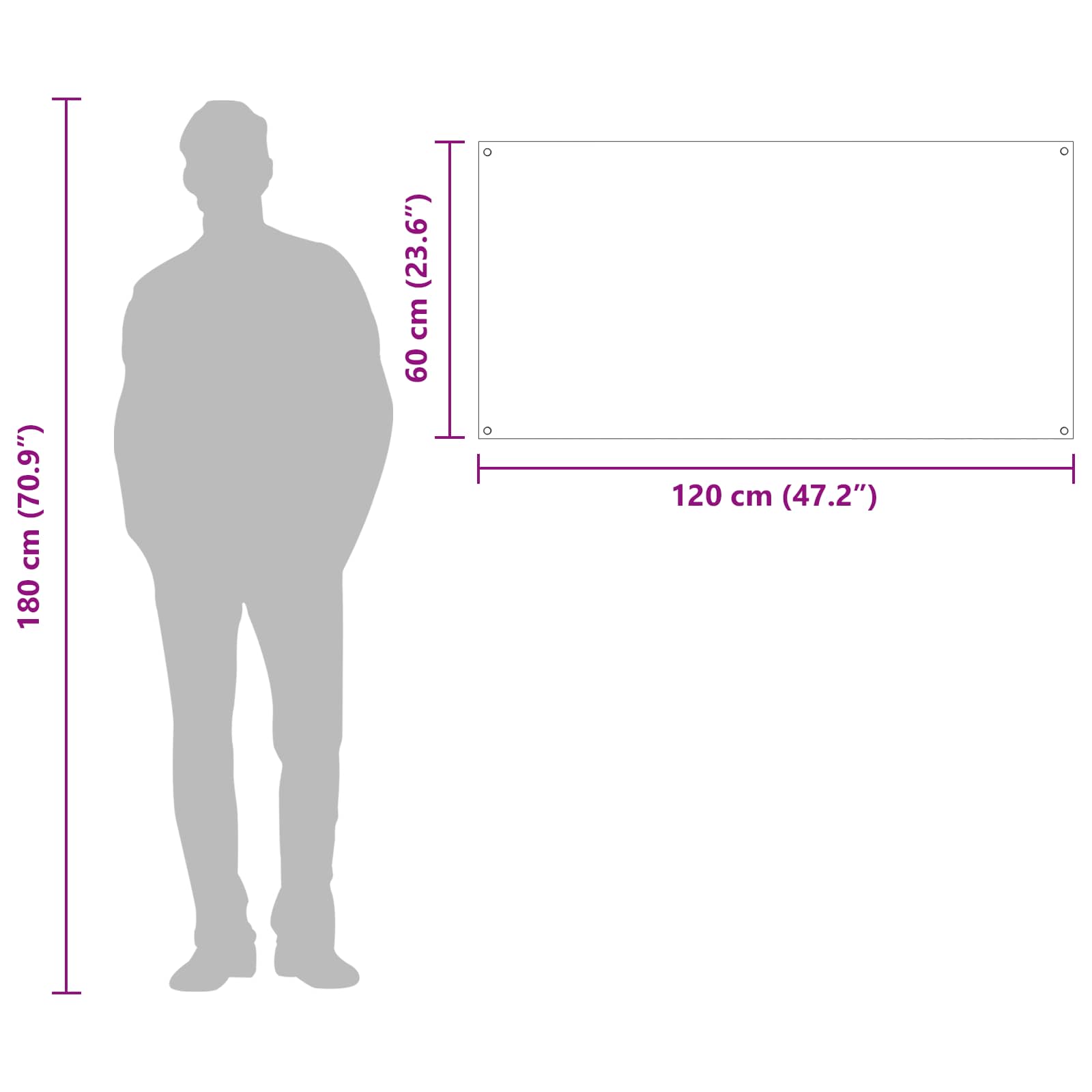 Rivestimento da Cucina Grigio scuro 120 x 60 x 0,6 cm 42001315