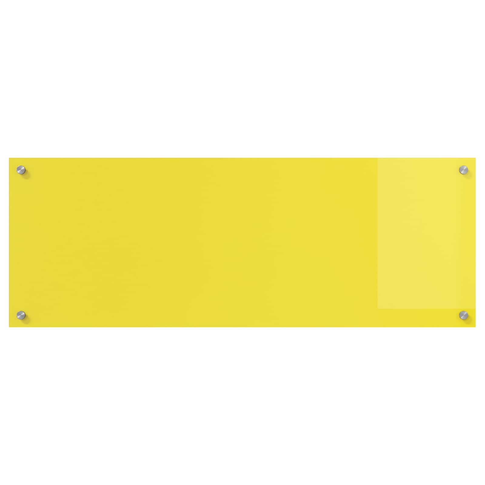 Rivestimento da Cucina Giallo 110 x 40 x 0,6 cm vetro temperato 42001316