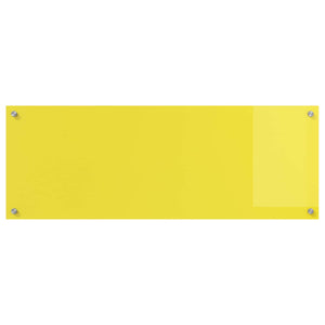 Rivestimento da Cucina-Paraschizzi per Cucina Giallo 110 x 40 x 0,6 cm vetro temperato