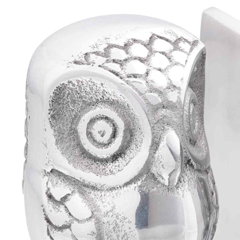 Fermalibri 2 pcs Argento 7 x 9 x 11 cm Alluminio 42000119