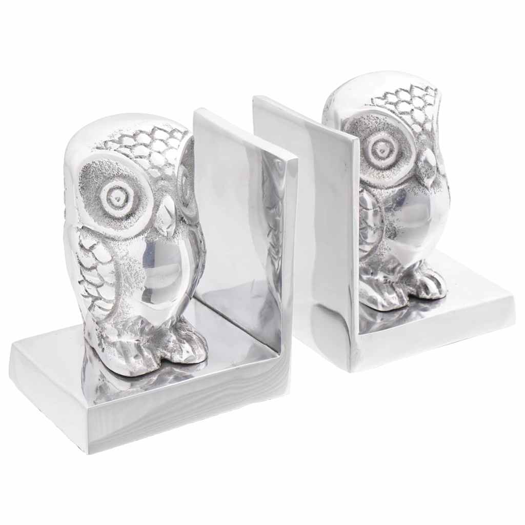 Fermalibri 2 pcs Argento 7 x 9 x 11 cm Alluminio 42000119