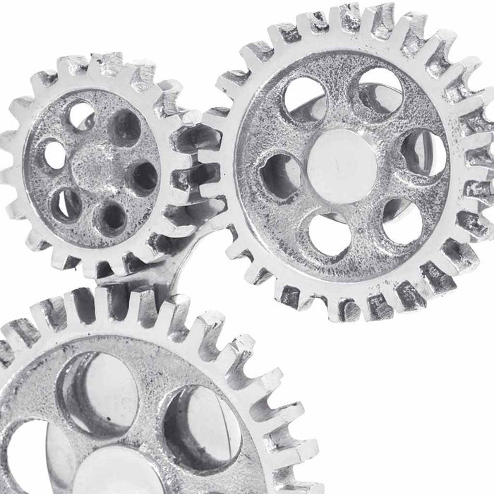 Fermalibri 2 pcs Argento 10 x 10 x 22 cm Alluminio 42000120