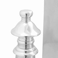 Fermalibri 2 pcs Argento 11 x 12 x 19.5 cm Alluminio 42000124