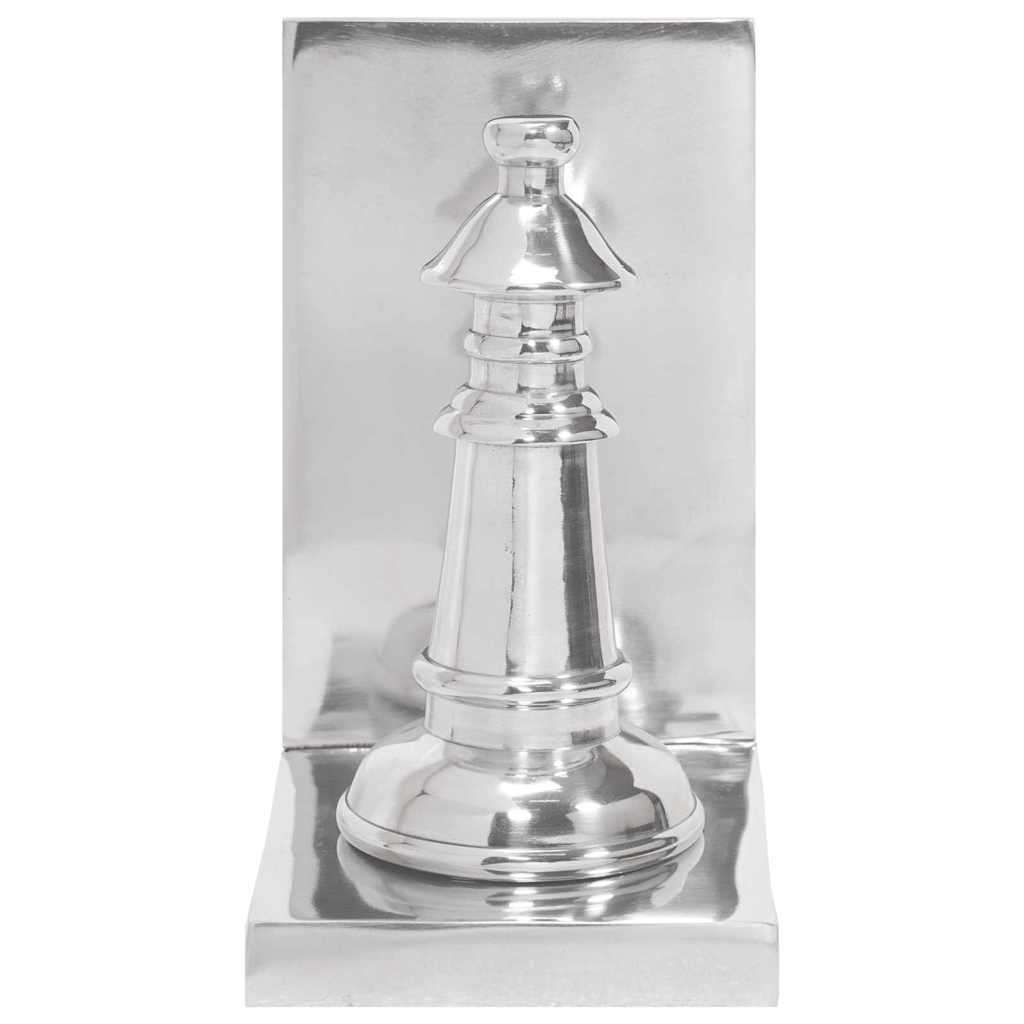 Fermalibri 2 pcs Argento 11 x 12 x 19.5 cm Alluminio 42000124