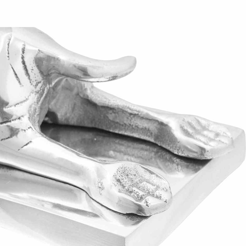 Fermalibri 2 pcs Argento 12 x 15 x 18 cm Alluminio 42000126