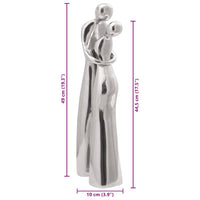 Scultura Argento 10 x 16 x 49 cm Alluminio 42000135