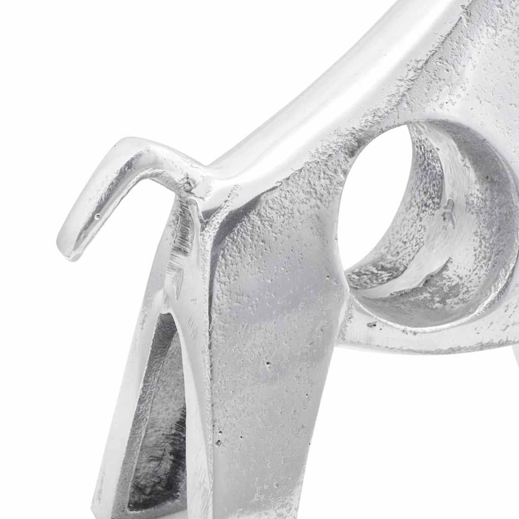 Scultura di toro Argento 22 x 9.5 x 34 cm Alluminio 42000138