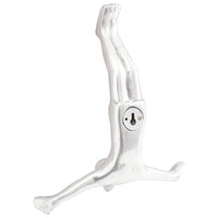 Scultura Argento 22 x 8 x 25 cm Alluminio 42000142