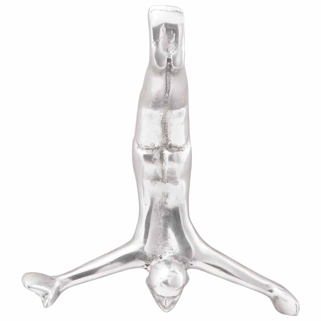 Scultura Argento 22 x 8 x 25 cm Alluminio 42000142