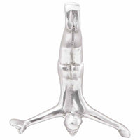 Scultura Argento 22 x 8 x 25 cm Alluminio 42000142