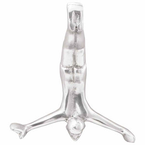 Scultura Argento 22 x 8 x 25 cm Alluminio 42000142