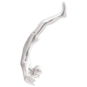 Scultura Argento 22 x 8 x 25 cm Alluminio 42000142