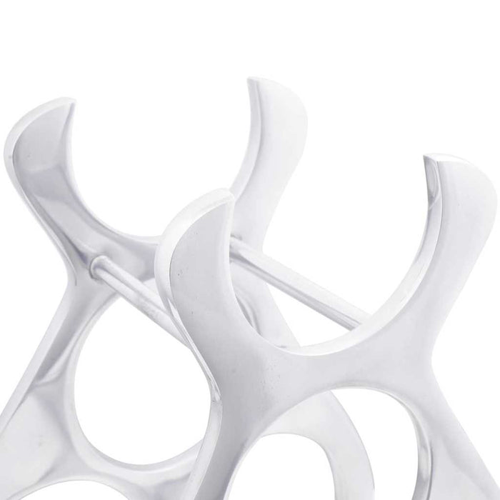 Portabottiglie Argento 23 x 14 x 28 cm Alluminio 42000149