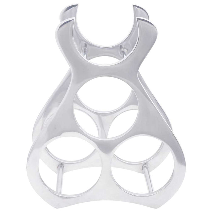 Portabottiglie Argento 23 x 14 x 28 cm Alluminio 42000149