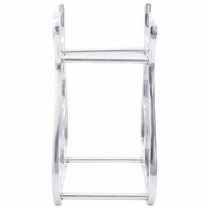 Portabottiglie Argento 23 x 14 x 28 cm Alluminio 42000149