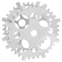 Portabottiglie Argento 39 x 39 x 14 cm Alluminio 42000152