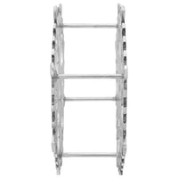 Portabottiglie Argento 39 x 39 x 14 cm Alluminio 42000152