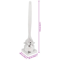 Scultura Argento 26 x 26 x 110 cm Alluminio 42000153