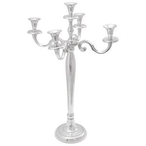 Candelabro Argento 39 x 39 x 60 cm Alluminio 42000155