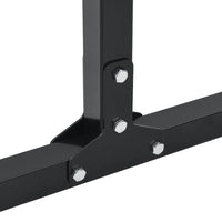 Stazioni per Dips Manuale 2 pcs Nero 109 x 90 x 105 cm 42002571