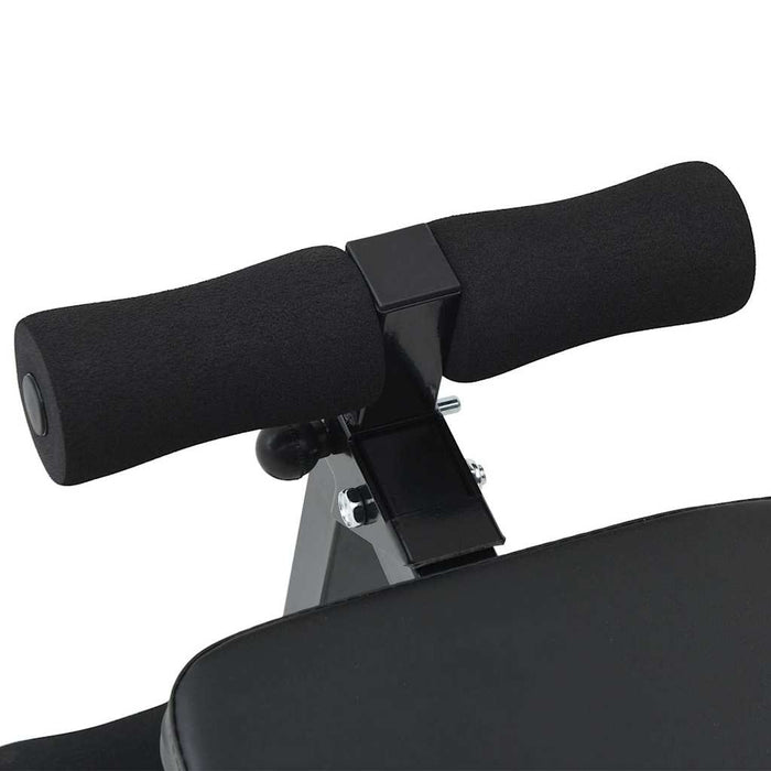 Panca per addominali Nero 124 x 33.5 x 55 cm 42002575