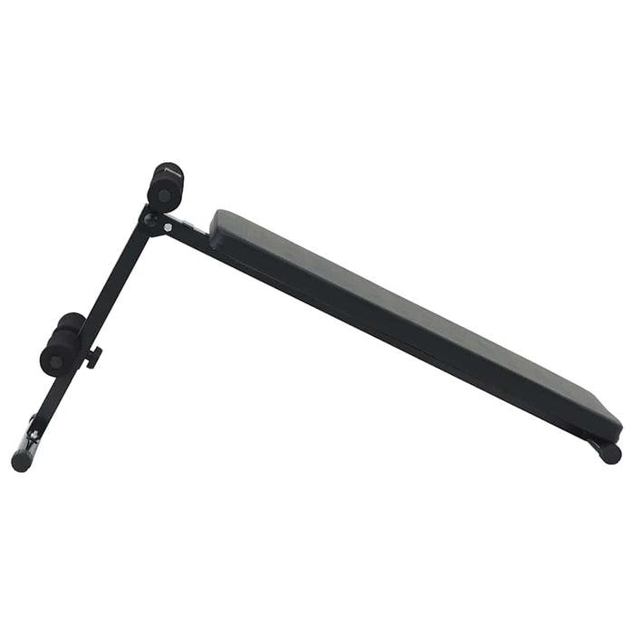 Panca per addominali Nero 124 x 33.5 x 55 cm 42002575