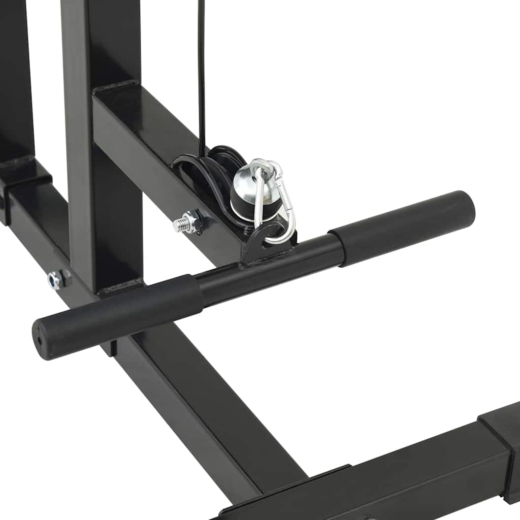 Lat machine Nero 110 x 70 x 187 cm Acciaio Verniciato a Polvere 42002576