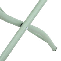 Sedie da Giardino Pieghevoli  2 pezzi Verde Menta 42 x 52 x 82 cm in acciaio rivestito in polvere 42002940